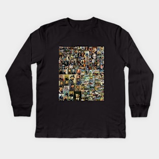 Cézanne Mosaic Kids Long Sleeve T-Shirt